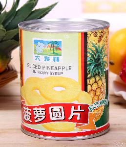 浙江温州代理菠萝罐头 甜味烘焙产品的理想选择